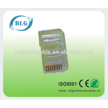 Prix ​​d&#39;usine RJ45 8P8C prise modulaire pour le câble réseau utp